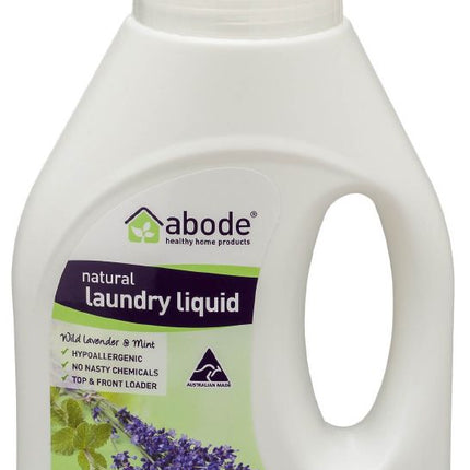 ABODE LAUNDRY LIQUID LAVENDER & MINT 1L