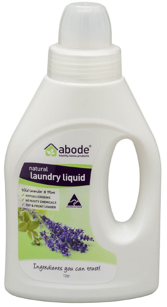 ABODE LAUNDRY LIQUID LAVENDER & MINT 1L
