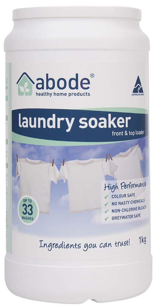 ABODE FRONT & TOP LOAD LAUNDRY SOAKER HIGH PERFORMANCE 1KG