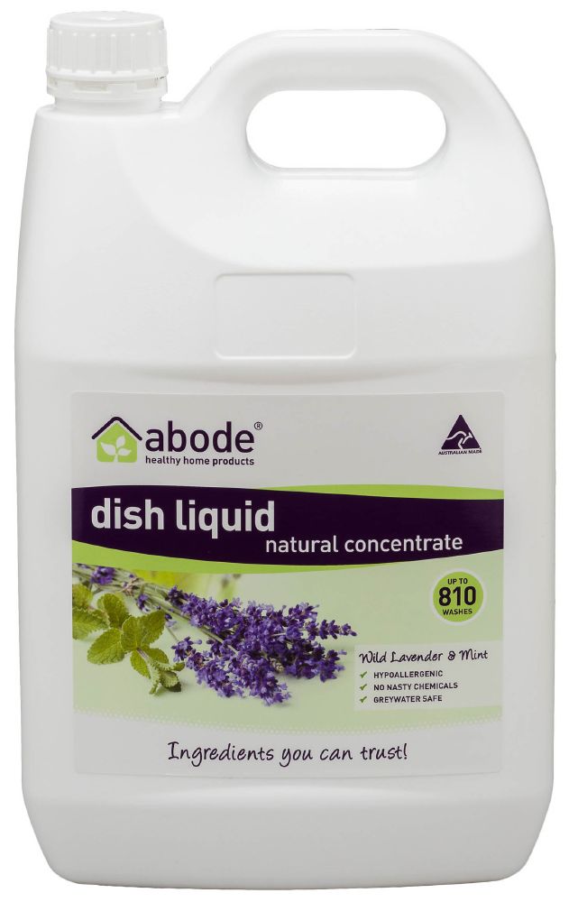 ABODE DISHWASH LIQUID LAVENDER&MINT 4L
