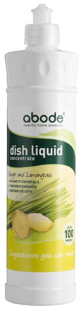 ABODE DISH LIQUID GINGER & LEMONGRASS 500ML SQUIRT CAP