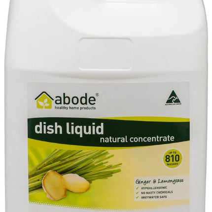ABODE DISHWASH LIQUID GINGER&L.GRASS 4L