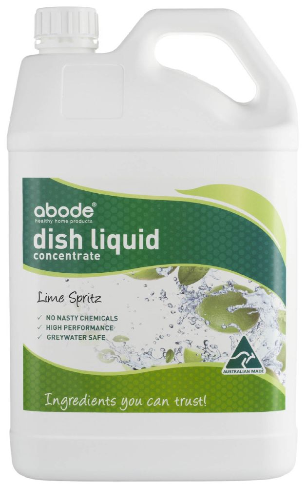 ABODE DISHWASHING LIQUID LIME SPRITZ 4L