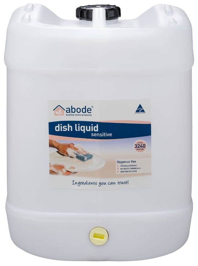 ABODE DISHWASHING LIQUID ZERO (DRUM + TAP) 15L