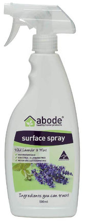 ABODE SURFACE SPRAY WILD LAVENDER & MINT 750ML