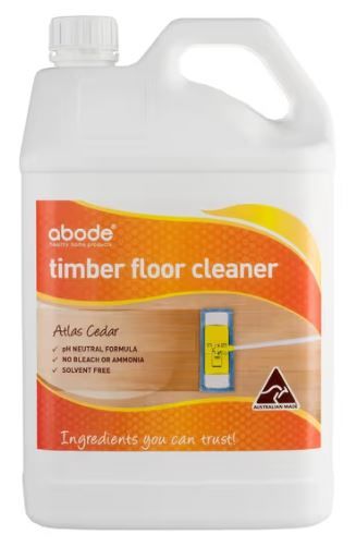 ABODE TIMBER FLOOR CLEANER ATLAS CEDAR 4L