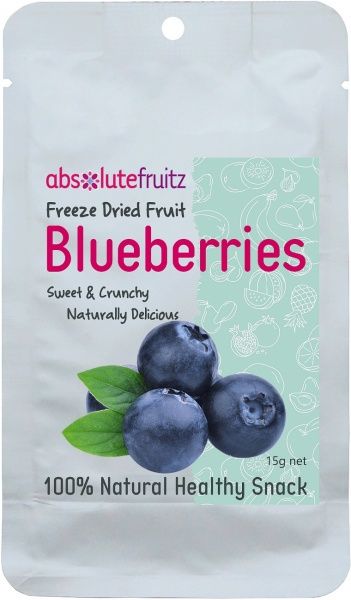 ABSOLUTEFRUITZ FREEZE DRIED BLUEBERRY 15G