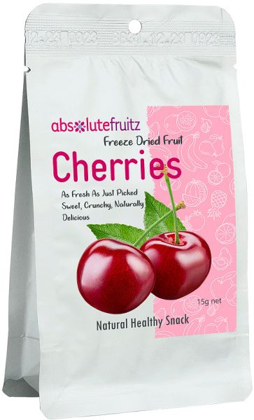 ABSOLUTEFRUITZ FREEZE DRIED CHERRY SLICE 15G