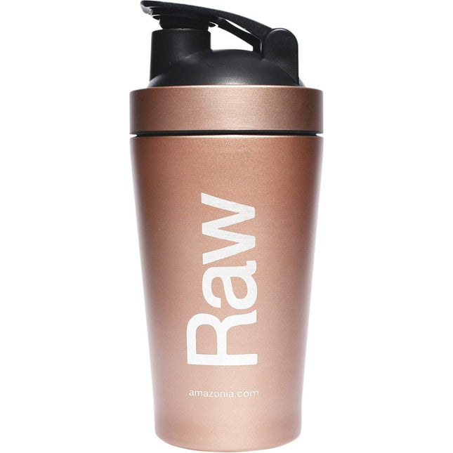Amazonia - Raw Stainless Steel Shaker Rose Gold - 500ml