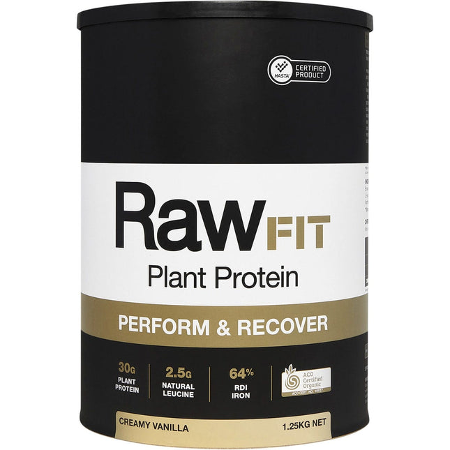 Amazonia - RawFit Plant Protein Perform & Recover Creamy Vanilla