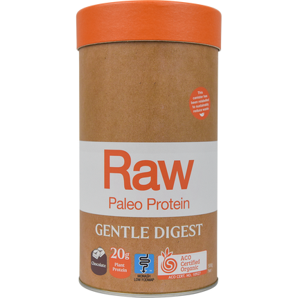 Amazonia Raw Gentle Digest Paleo Protein Chocolate 500g