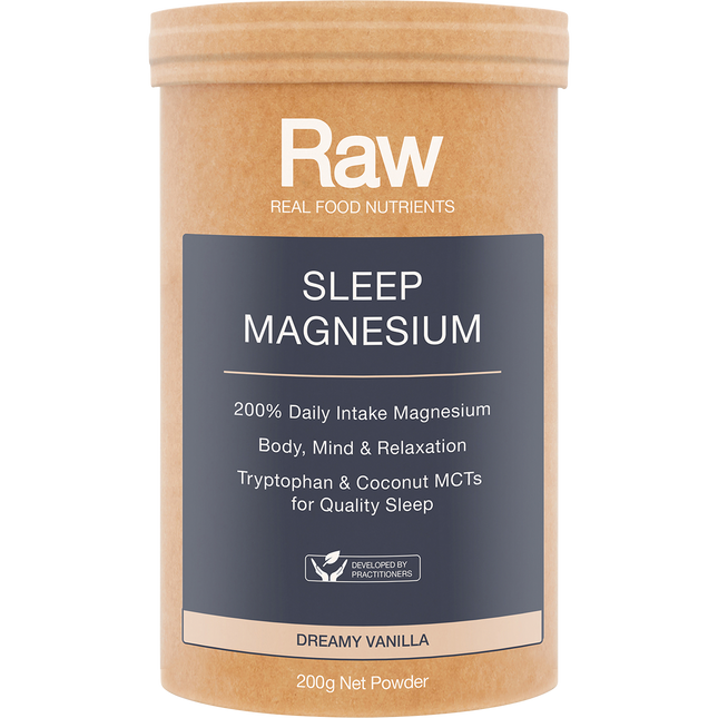 Amazonia Raw Sleep Magnesium Dreamy Vanilla 200g