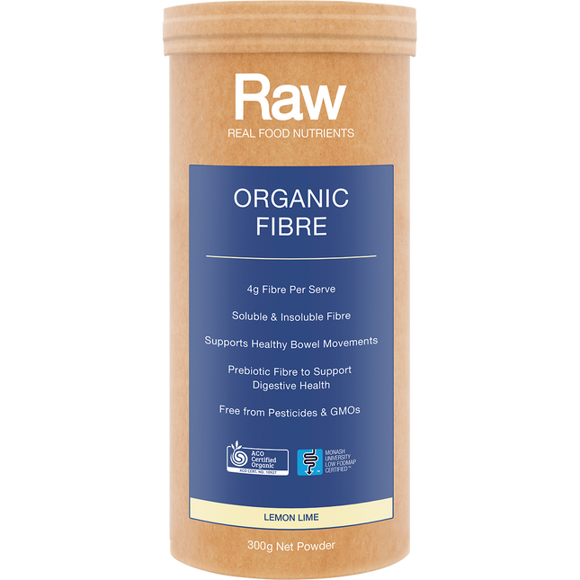 Amazonia Raw Organic Fibre Lemon Lime 300g
