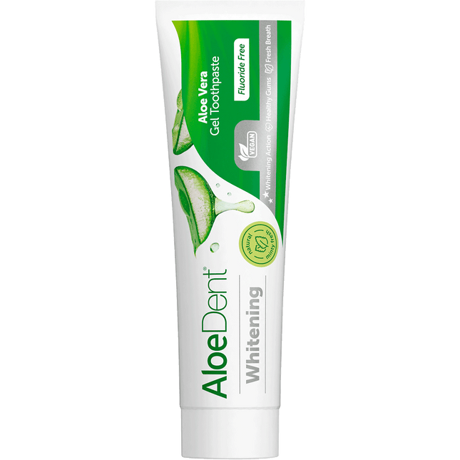 Aloe Dent Toothpaste Fluoride Free Whitening 100ml