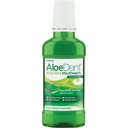 Aloe Dent Alcohol-Free Aloe Vera & Tea Tree Mouthwash 250ml