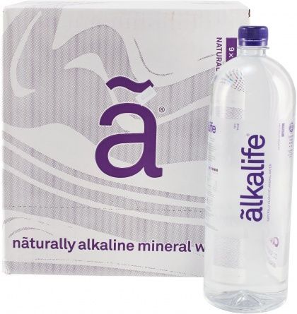 ALKALIFE NATURALLY ALKALINE MINERAL WATER 9×1.25L