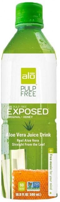 ALO EXPOSED ALOE VERA + HONEY 500ML X 12