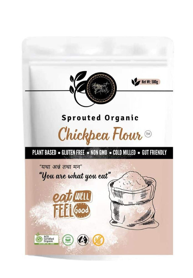 ANCIENT RITUALS CHICKPEA SPROUTED ORGANIC 500G