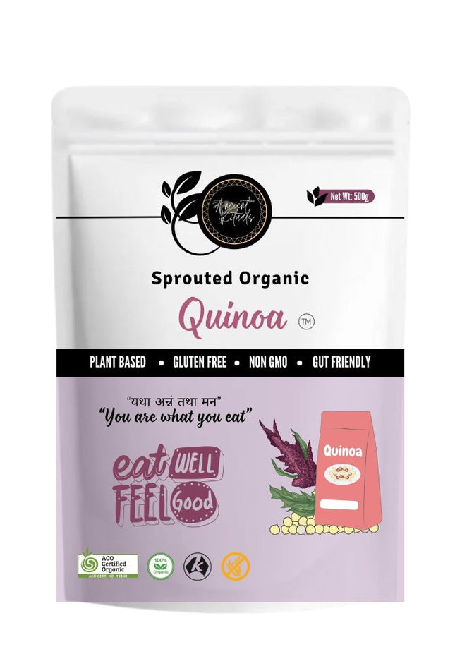 ANCIENT RITUALS QUINOA SPROUTED ORGANIC 500G