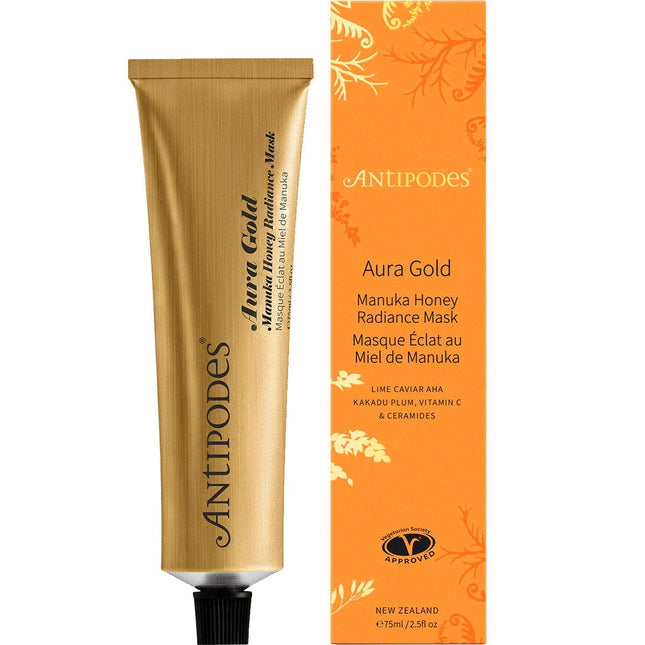 Antipodes - Aura Gold Manuka Honey Radiance Mask - 75ml
