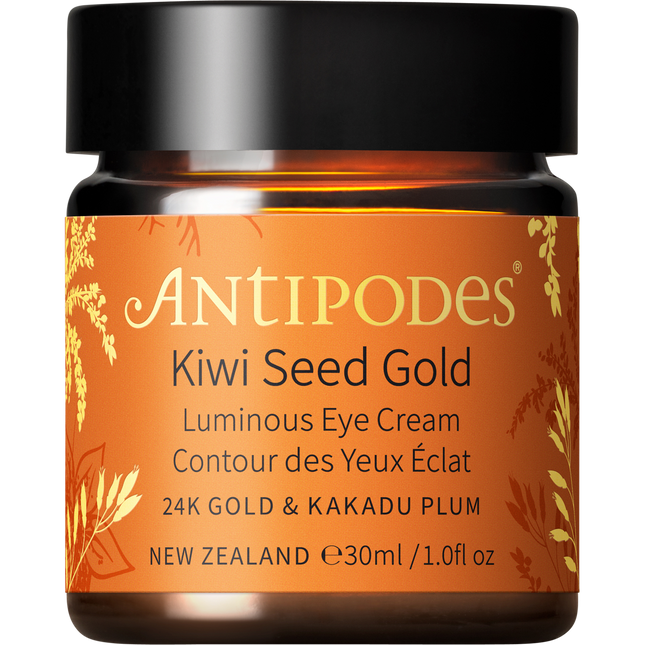 Antipodes Kiwi Seed Gold Luminous Eye Cream 30ml