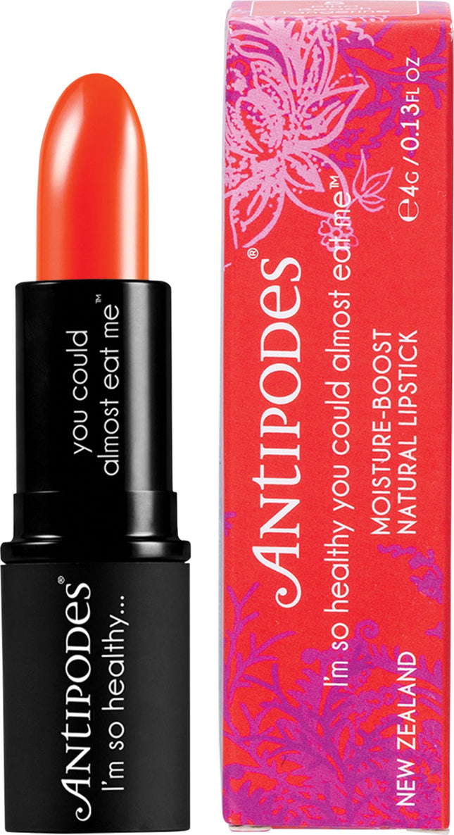 Antipodes - Piha Beach Tangerine Lipstick - 4g