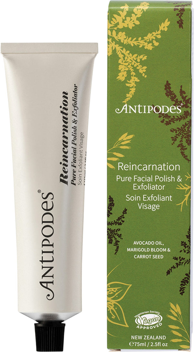 Antipodes - Reincarnation Pure Facial Polish & Exfoliator - 75ml