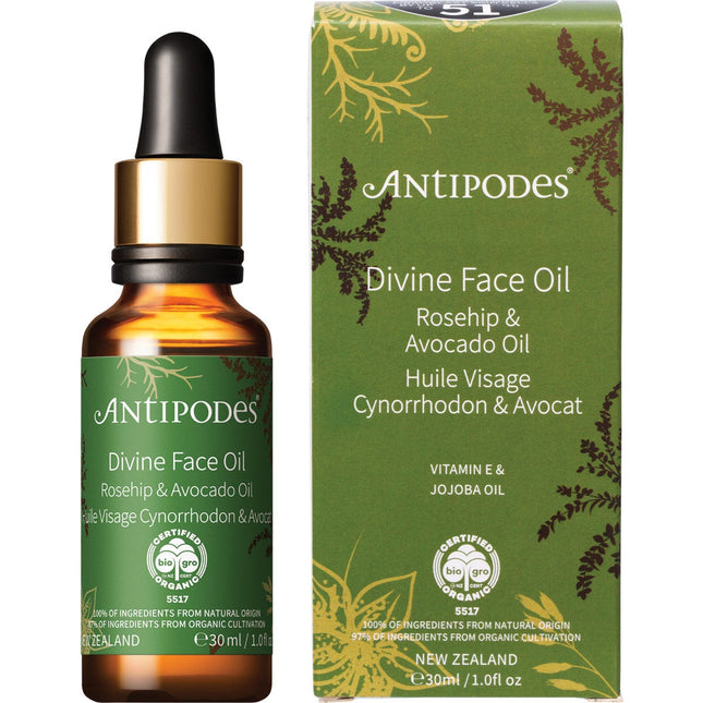 Antipodes - Divine Rosehip & Avocado Oil Face Oil - 30ml