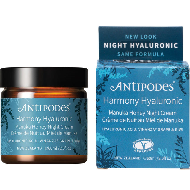 Antipodes - Harmony Hyaluronic Manuka Honey Night Cream - 60ml