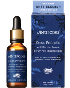 ANTIPODES Credo Probiotic Anti-Blemish Serum 30ml | Essentials & Lifestyle, Personal Care & Hygiene