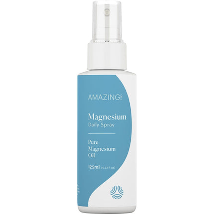 AMAZING OILS Magnesium Daily Spray Pure Magnesium Oil 125ml | Magnesium Supplement