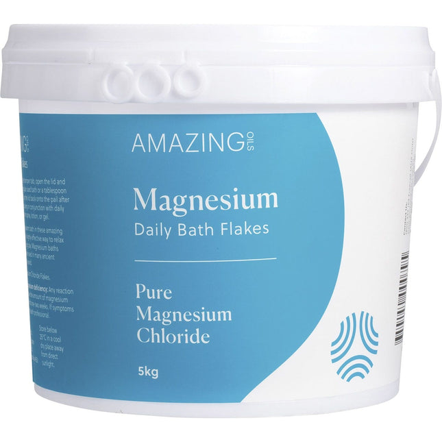 Amazing Oils - Magnesium Daily Bath Flakes Pure Magnesium Chloride
