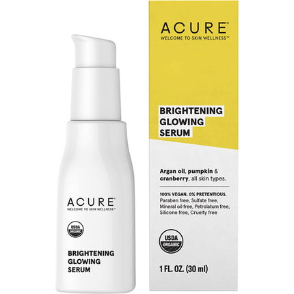 ACURE - BRIGHTENING GLOWING SERUM 30ML