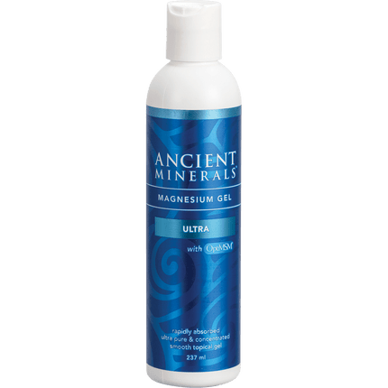 Ancient Minerals Magnesium Gel (50%) & MSM Ultra 237ml