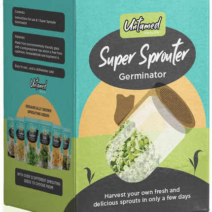 UNTAMED SUPER SPROUTER GLASS GERMINATOR