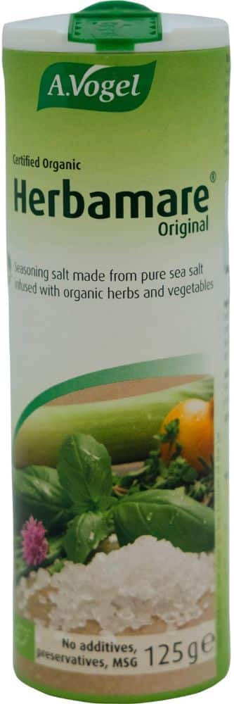 A.VOGEL ORGANIC HERBAMARE ORIGINAL SEA SALT G/F 125G