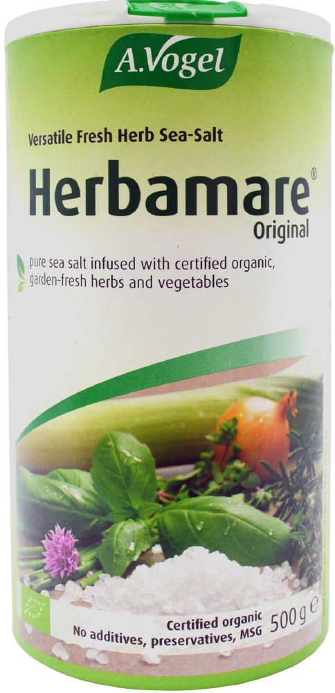A.VOGEL ORGANIC HERBAMARE ORIGINAL SEA SALT G/F 500G
