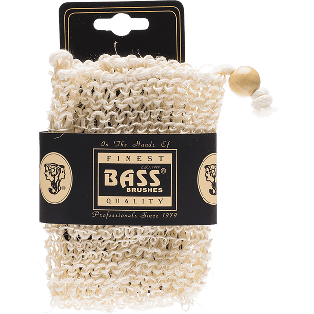 Bass Sisal Soap Holder Pouch with Drawstring Firm