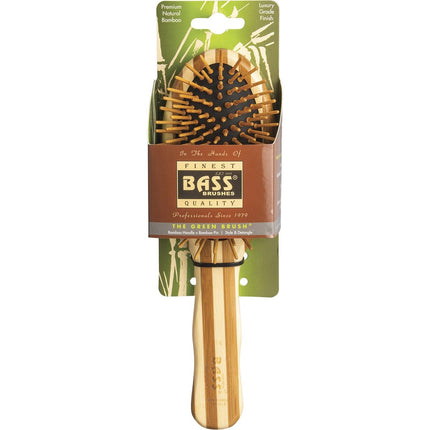 BASS Bamboo Hair Brush Large Oval | Snack Chips