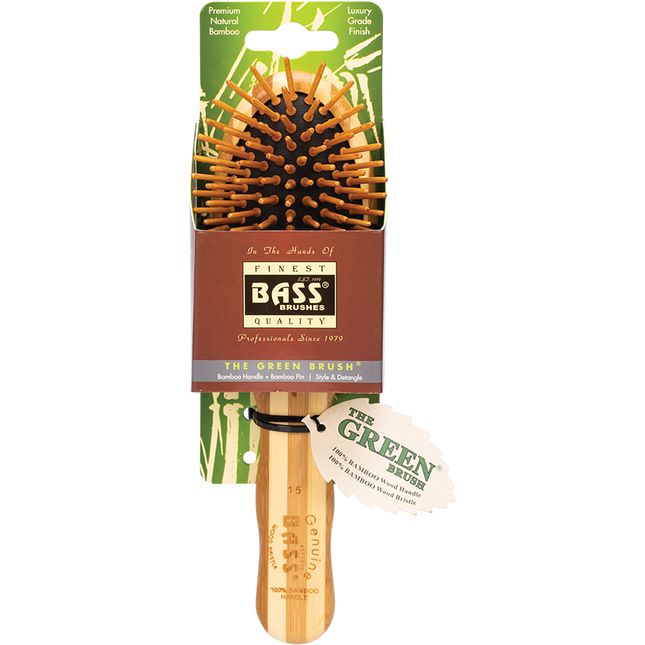 Bass Bamboo Hair Brush Small Oval