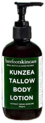 BAREFOOT SKINCARE KUNZEA TALLOW BODY LOTION 190ML
