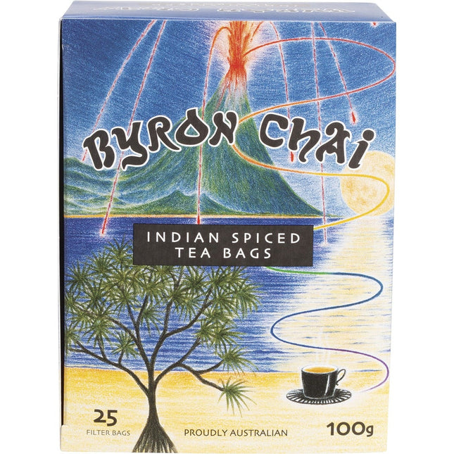 BYRON CHAI Indian Spiced Tea Bags 25pk | Herbs & Spices