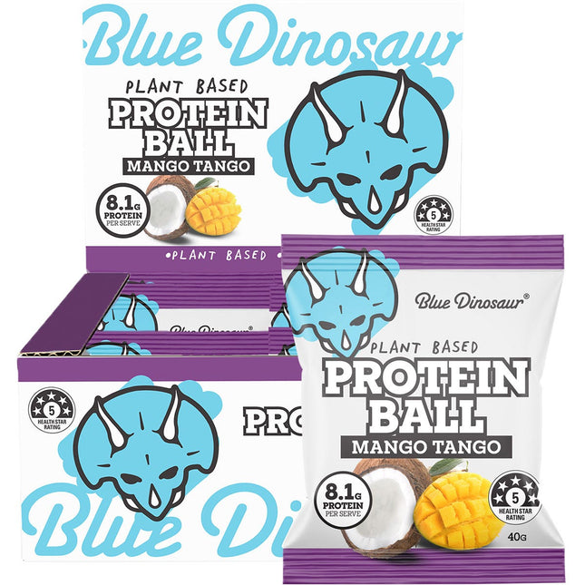 Blue Dinosaur - Protein Ball Mango Tango - 12x40g