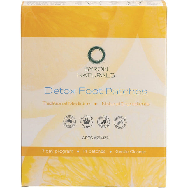 Byron Naturals - Foot Patches (Contains 14 Patches)