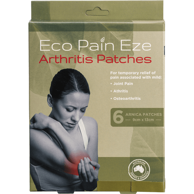Byron Naturals Eco Pain Arthritis Arnica Patches 6pk