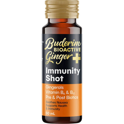 Buderim Ginger - BioActive+ Immunity Shot - 10x50ml