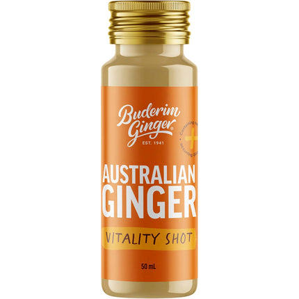 BUDERIM GINGER Australian Ginger Vitality Shot 10x50ml | Snack