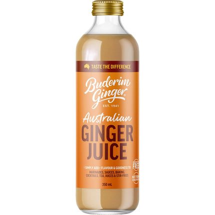 BUDERIM GINGER Australian Ginger Juice 350ml | Energy Supplement