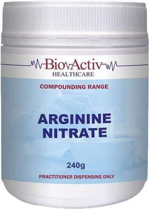 BIO ACTIV HEALTHCARE ARGININE NITRATE 240G