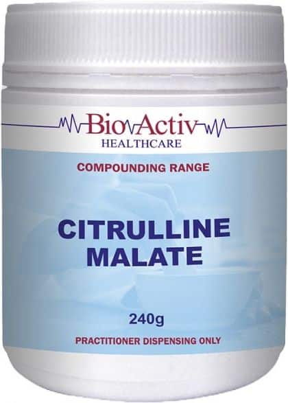 BIO ACTIV HEALTHCARE CITRULLINE MALATE 240G